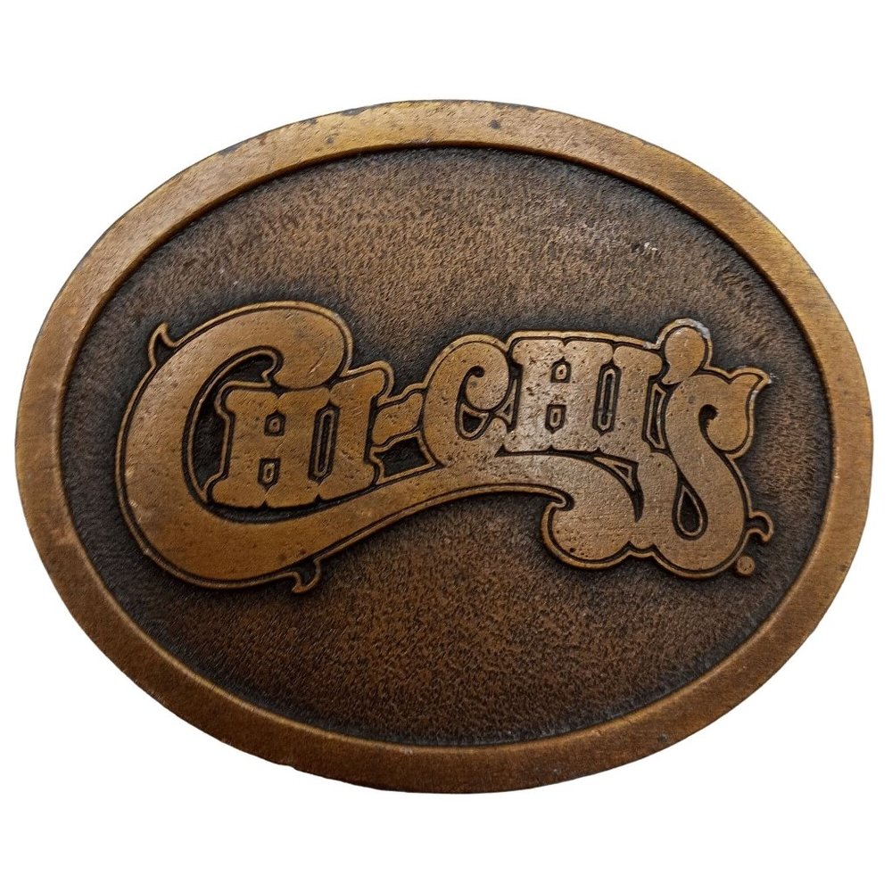 ChiChis Belt Buckle Mexican Restaurant Tex Mex Food Business Advertising Promo